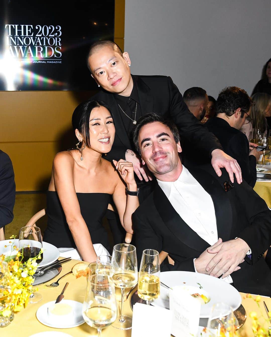 オスカーデラレンタさんのインスタグラム写真 - (オスカーデラレンタInstagram)「Co-Creative Directors @tokibunbun and @fernandogarciam1205 step out for the @WSJmag 2023 Innovator Awards.」11月3日 9時43分 - oscardelarenta