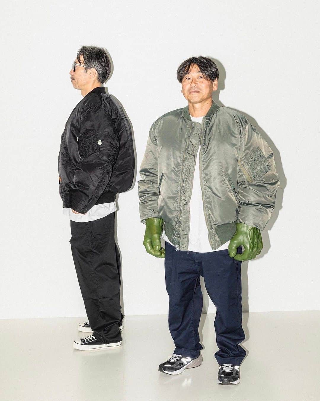 BEAMS MENのインスタグラム：「… BUZZ RICKSON'SとSSZの取り組み 11.11（Sat.）Release . 〈SSZ〉がフライトジャケットの歴史と誇りを追求するブランド〈BUZZ RICKSON'S〉と手を組み、『MA-1』の別注アイテムをリリースします。  今回は機能性の高さと優れた着心地を誇るフライトジャケットの『MA-1』をベースに、これでもかというほどにダウンを詰め込んだ別注が完成。 ぽってりとしたかわいらしい見た目とは裏腹に、素材からディテールにいたるまでこだわりの詰まったアイテムです。  ぜひこの機会をお見逃しなく！  【販売店舗】 ビームス 原宿 ビームス ジャパン ビームス ストリート 横浜 ビームス 名古屋 ビームス ストリート 梅田 ビームス 神戸 ビームス 広島 ビームス 福岡 . @buzzricksons_official @katoyasai @beams_mens_casual #buzzricksons #ssz」