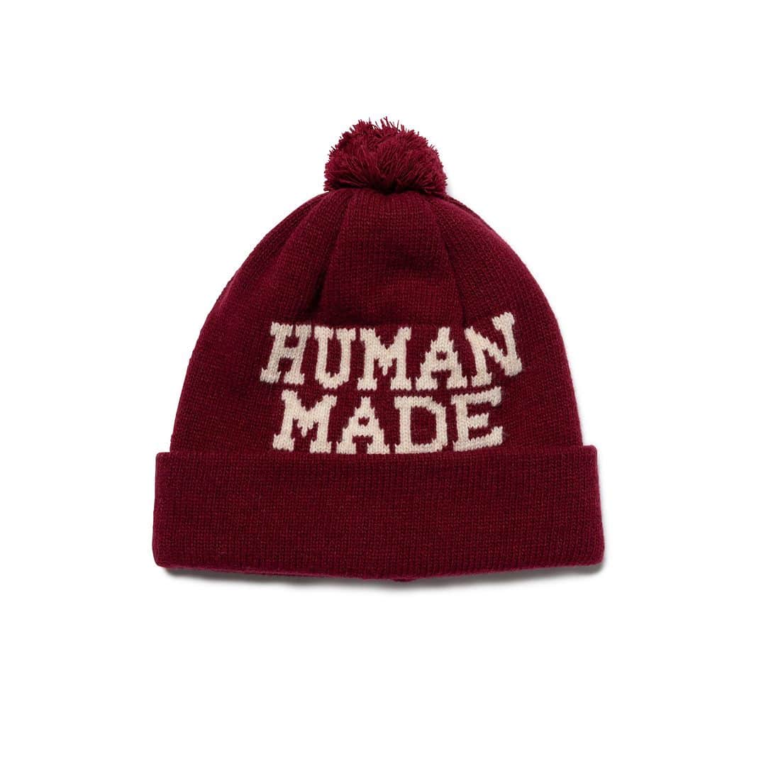 HUMAN MADEさんのインスタグラム写真 - (HUMAN MADEInstagram)「"POP BEANIE” will be available at 4th November 11:00am (JST) at Human Made stores mentioned below.  11月4日AM11時より、"POP BEANIE” が HUMAN MADE のオンラインストア並びに下記の直営店舗にて発売となります。  [取り扱い直営店舗 - Available at these Human Made stores] ■ HUMAN MADE ONLINE STORE ■ HUMAN MADE OFFLINE STORE ■ HUMAN MADE HARAJUKU ■ HUMAN MADE SHIBUYA PARCO ■ HUMAN MADE 1928 ■ HUMAN MADE SHINSAIBASHI PARCO ■ HUMAN MADE SAPPORO  *在庫状況は各店舗までお問い合わせください。 *Please contact each store for stock status.  ボンボン付きのビーニー。冬スタイルのアクセントになるアイテムです。  Pom-pom beanie designed to complete a range of winter looks.」11月3日 11時34分 - humanmade