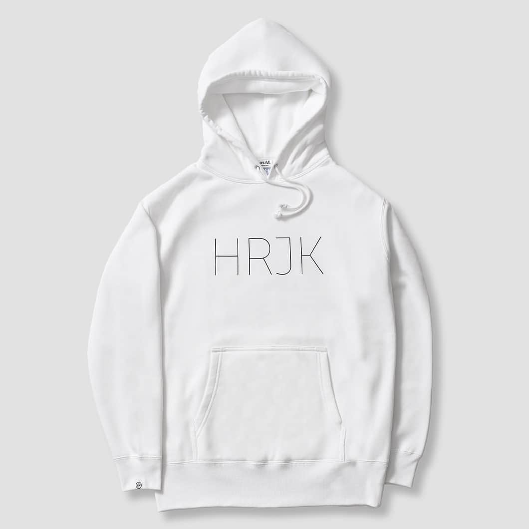 リトゥのインスタグラム：「Hoodie HRJK / WHITE #retaW #retaWtokyo #retaWstoreHARAJUKU #retaWstoreTSUBAME」