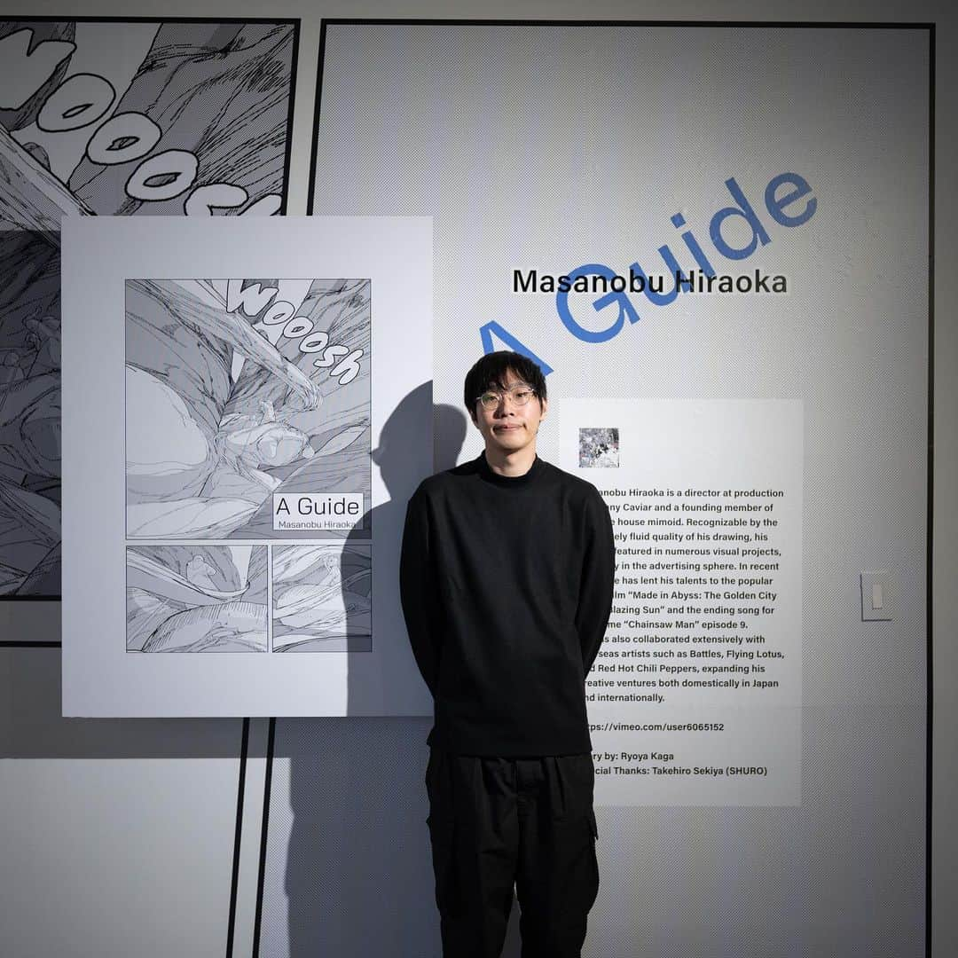 GINZA SONY PARK PROJECTさんのインスタグラム写真 - (GINZA SONY PARK PROJECTInstagram)「【Interview with Masanobu Hiraoka in NYC】  Masanobu Hiraoka： When I heard about the concept of this project and wondered how it could expand the expression of manga, I thought we could do something new.  The theme of my MANGA is about an old man who meets a young man to reevaluate and restart his life goal that he has not really given up on. In the exhibition, by animating some of the frames, I have depicted something you could sense beyond of what it is illustrated, which I hope you would feel.   平岡政展： マンガの表現をどう拡張していくことができるか、という企画背景を伺い、何か新しいことができそうだと思いました。  作品は、老人が青年と出会うことによって、本当は諦めていない人生のゴールをもう一度見つめ直して再スタートを切る、ということがテーマになっています。展示では、いくつかのコマをアニメーションにすることで、コマのその先のようなものを描いているので、ぜひ見ていただきたいです。   @masanobuhiraoka  #MasanobuHiraoka #平岡政展  #MANGAinNY  #NewYork #Manga #マンガ #漫画 #Comic #Art #Technology #アート #テクノロジー #GinzaSonyParkProject #GinzaSonyPark #SonyPark #Sony  #SonyParkMini」11月3日 11時58分 - ginzasonypark