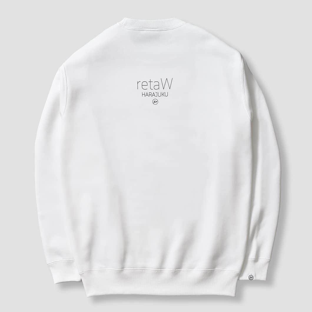 リトゥさんのインスタグラム写真 - (リトゥInstagram)「Crewneck Sweatshirt HRJK / WHITE #retaW #retaWtokyo #retaWstoreHARAJUKU #retaWstoreTSUBAME」11月3日 12時08分 - retawtokyo