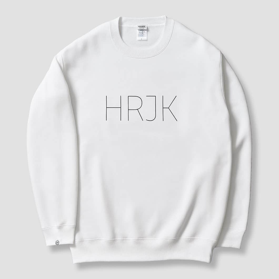 リトゥのインスタグラム：「Crewneck Sweatshirt HRJK / WHITE #retaW #retaWtokyo #retaWstoreHARAJUKU #retaWstoreTSUBAME」