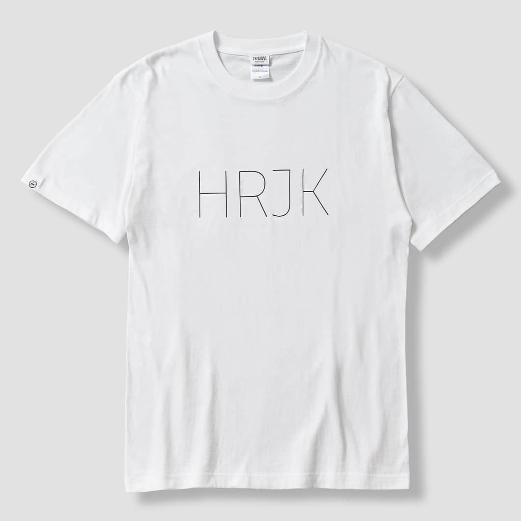 リトゥのインスタグラム：「T-shrit HRJK / WHITE #retaW #retaWtokyo #retaWstoreHARAJUKU #retaWstoreTSUBAME」