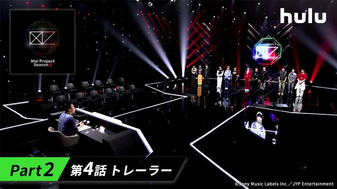 Hulu Japanのインスタグラム：「・ 『Nizi Project Season 2』Part 2 第4話🌈 ＜完全版＞Hulu独占配信スタート🥳  韓国合宿2つ目のステージは 12名が4つのチームに分かれて挑むチーム対決💥  まずは対照的なパフォーマンスを披露した #ユウヒ チームvs #ユウ チーム！  #NiziProject2 #ニジプロ2」