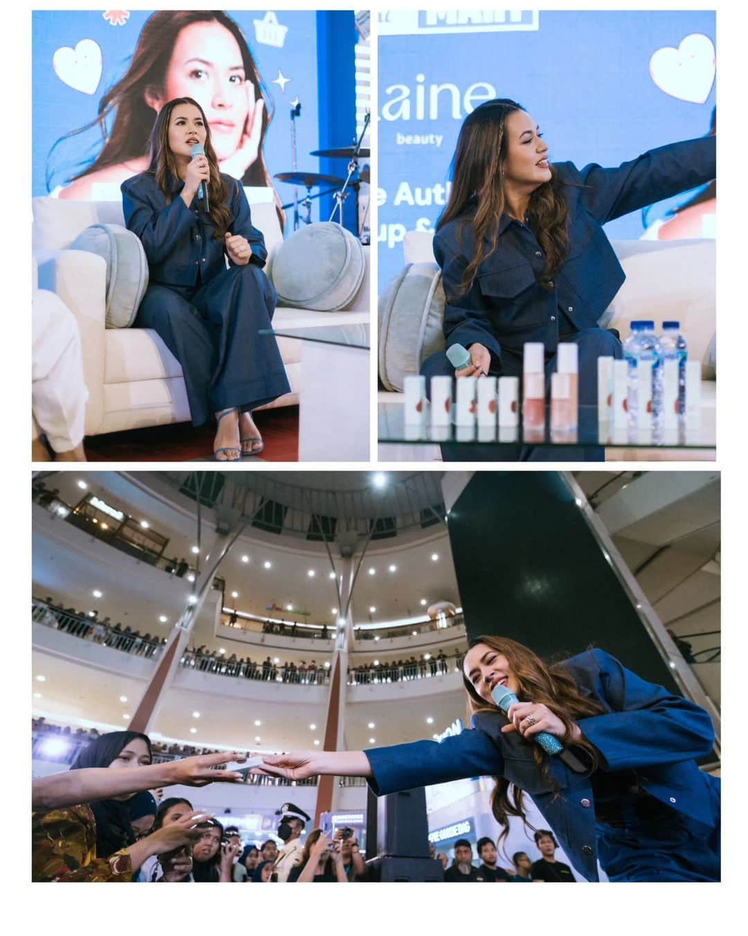 Raisa Andrianaさんのインスタグラム写真 - (Raisa AndrianaInstagram)「A little throwback from last weekend @beautyhaulofficial Udah lama ngga manggung di atrium mall begini ruame bangett, sayang banget sama penonton anti jaim ginii.. Thank you yang udah nyanyi bareng aku dan belanja @officialrainebauty pastinyaa 🫶🏻  Makeup // @ferryfahrizal  Hair // @ibaayy___  Styled // @elcofrebliaman  Photo // @agrasuseno」11月3日 21時57分 - raisa6690