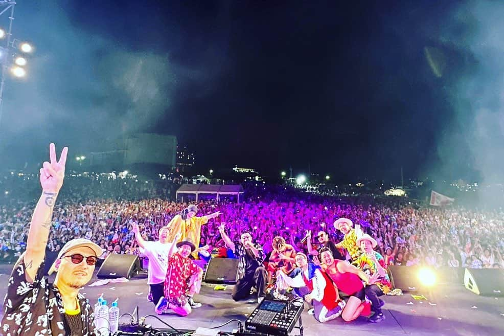 湘南乃風さんのインスタグラム写真 - (湘南乃風Instagram)「Thank you Okinawa!!! #湘南乃風  #live  #134 #www2023  #mongol800 #沖縄」11月3日 22時16分 - snkz_official