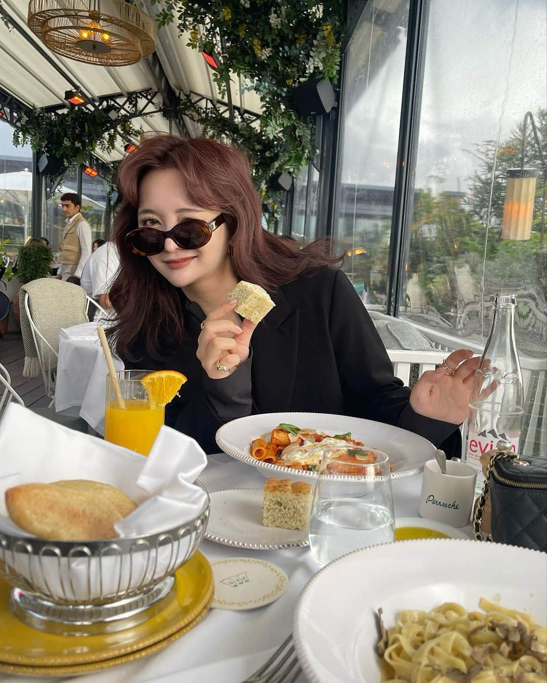 白倉あやのインスタグラム：「Lunch.」