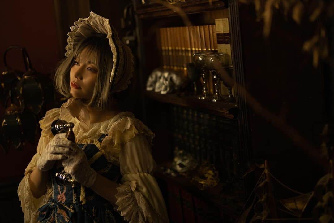 玉樹るいのインスタグラム：「#photofilm  #photofilms  #ポートレート #作品撮り #創作コスプレ  #ロリータファッション  photo @n.washizu」