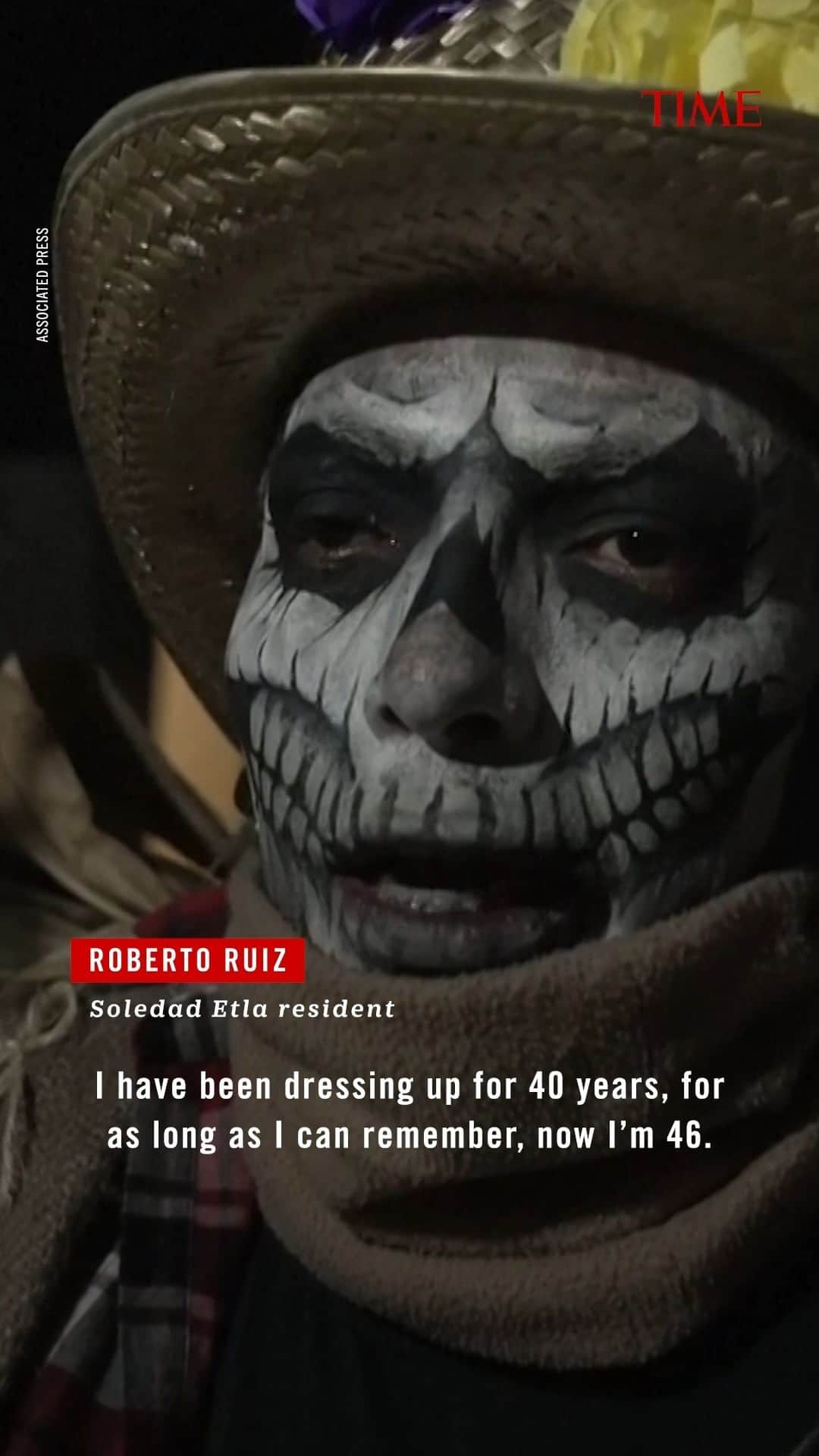 TIME Magazineのインスタグラム：「Revelers take to the streets to celebrate The Day of the Dead」