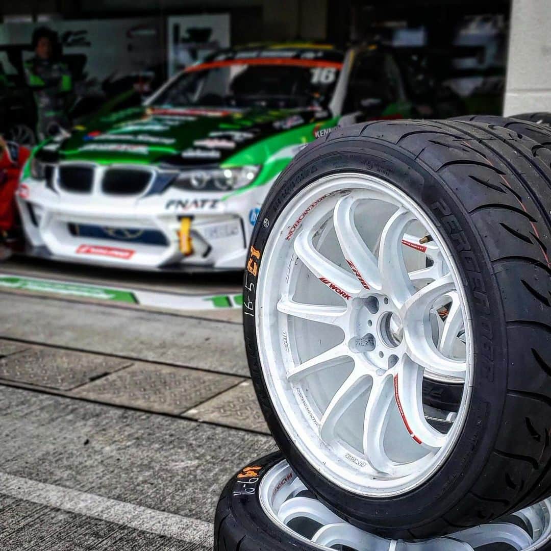 WORKのインスタグラム：「D1GP Rd.7&8 dumppp... No.7 #d1gp #drift #workwheels #workwheelsjapan #workemotion #workracingwheels」