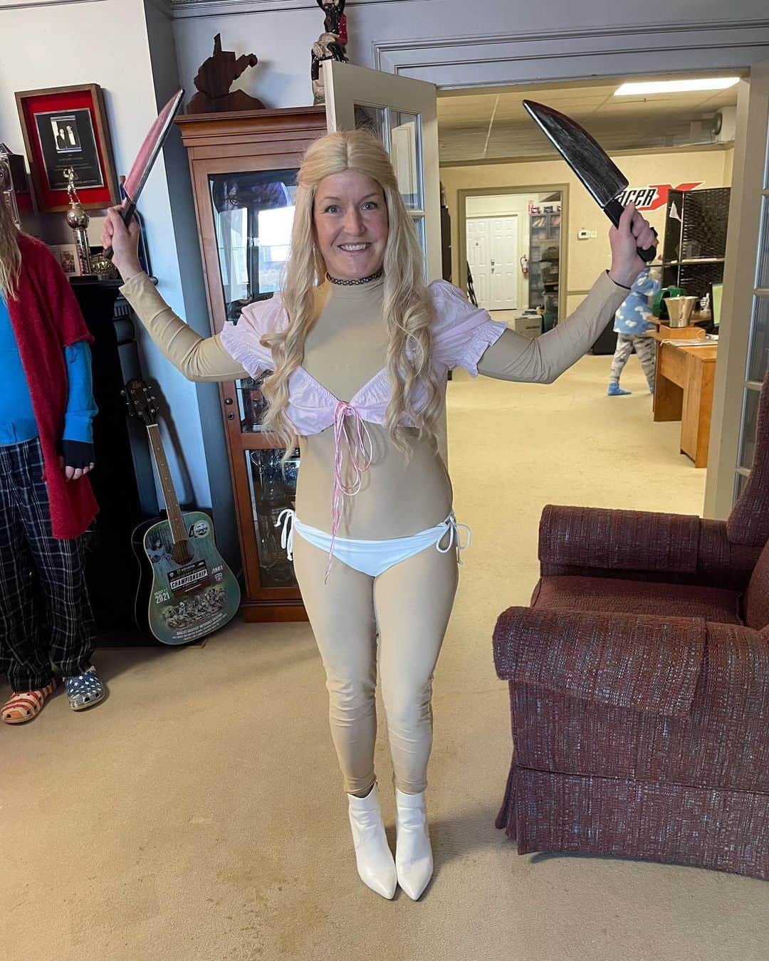 Racer X Onlineさんのインスタグラム写真 - (Racer X OnlineInstagram)「It’s been a fun week in the office‼️ The Halloween costume contest was a lot fun and everyone’s costumes were great but we had to pick a podium 🎃   Office Top 3️⃣  🥇 Melanie (Britney Spears) 🥈 Jerri (Oompa Loompa) 🥉 Garrett (Potty Boy)  Congratulations to our top three and we hope everyone had a great Halloween this week 😎 #RacerXoffice #TheOffice」11月3日 22時51分 - racerxonline