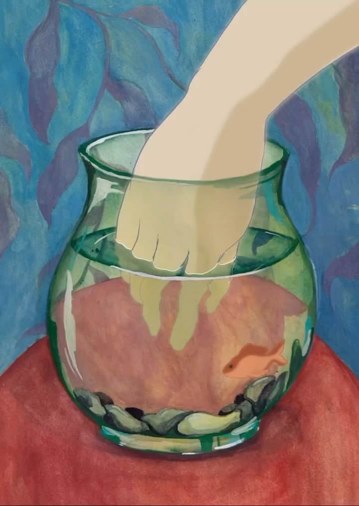 Juxtapoz Magazineのインスタグラム：「Animation by @ceciliareeve」