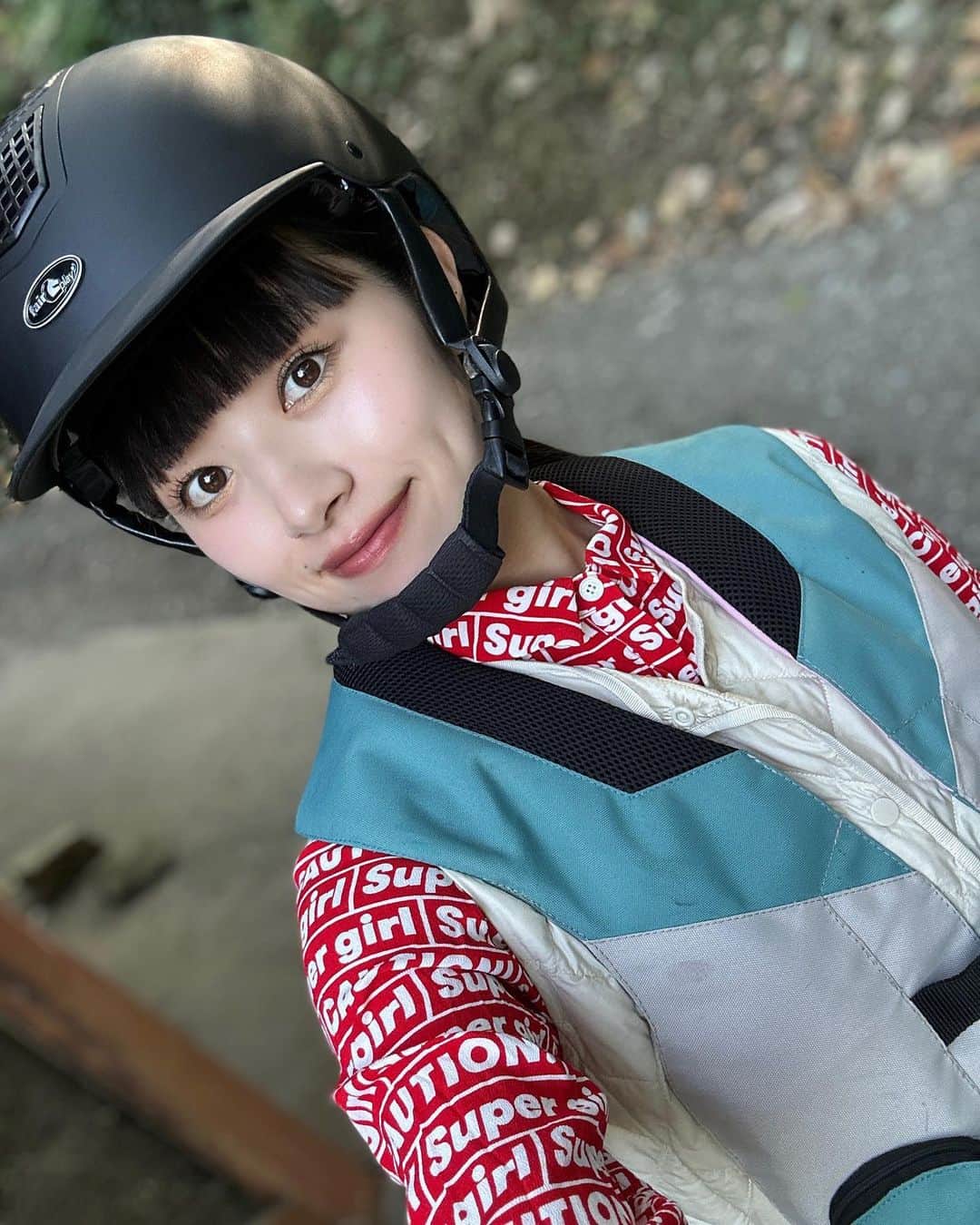 内藤好美さんのインスタグラム写真 - (内藤好美Instagram)「乗馬🏇 今日は4級の試験受けてきた✌︎  最強のウィリアム大先輩だったので かなりいい感じにできた気がする🥹✨  筆記も頑張ります📚  Horse riding class There was an exam today.  I was able to do it well because William, who is very smart, was my partner.  我早上去上骑马课.  아침에는 승마 수업이있었습니다.  ตอนเช้ามีเรียนขี่ม้า.  location @elmeauresaitama   #action#actress#japan#japanese #karate#kyokushin#kyokushinkarate#blackbelt#アクション#アクション女優#空手#極真空手#黒帯#武打#動作片#動作演員#女演員#액션#가라테#액션영화#일본#karatekid#karatelife#karatê#karaté#karatetraining#エルミオーレ埼玉#乗馬#horseriding#horse」11月3日 14時21分 - _ko._.no_