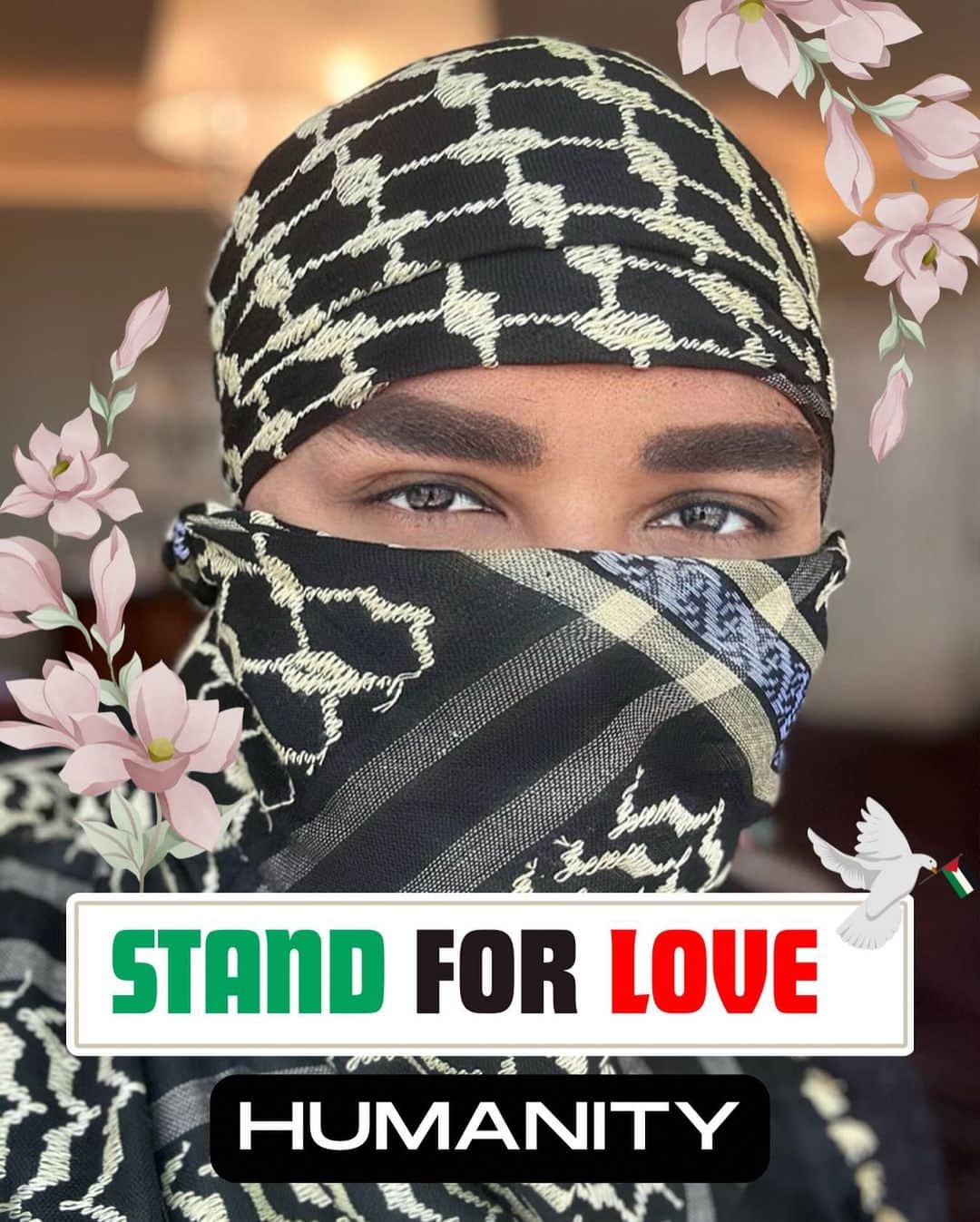 Ivan Gunawanさんのインスタグラム写真 - (Ivan GunawanInstagram)「. Standing Strong for Love and Humanity Amidst the Struggles in Palestine. Let's replace weapons with warm hearts and fill the world with love, not war.   #SpreadLoveNotWar #PeaceForPalestine #SolidarityWithPalestine #Westandwithyou #westandwithPalestine #stopgenocide #ceasefire」11月3日 15時18分 - ivan_gunawan