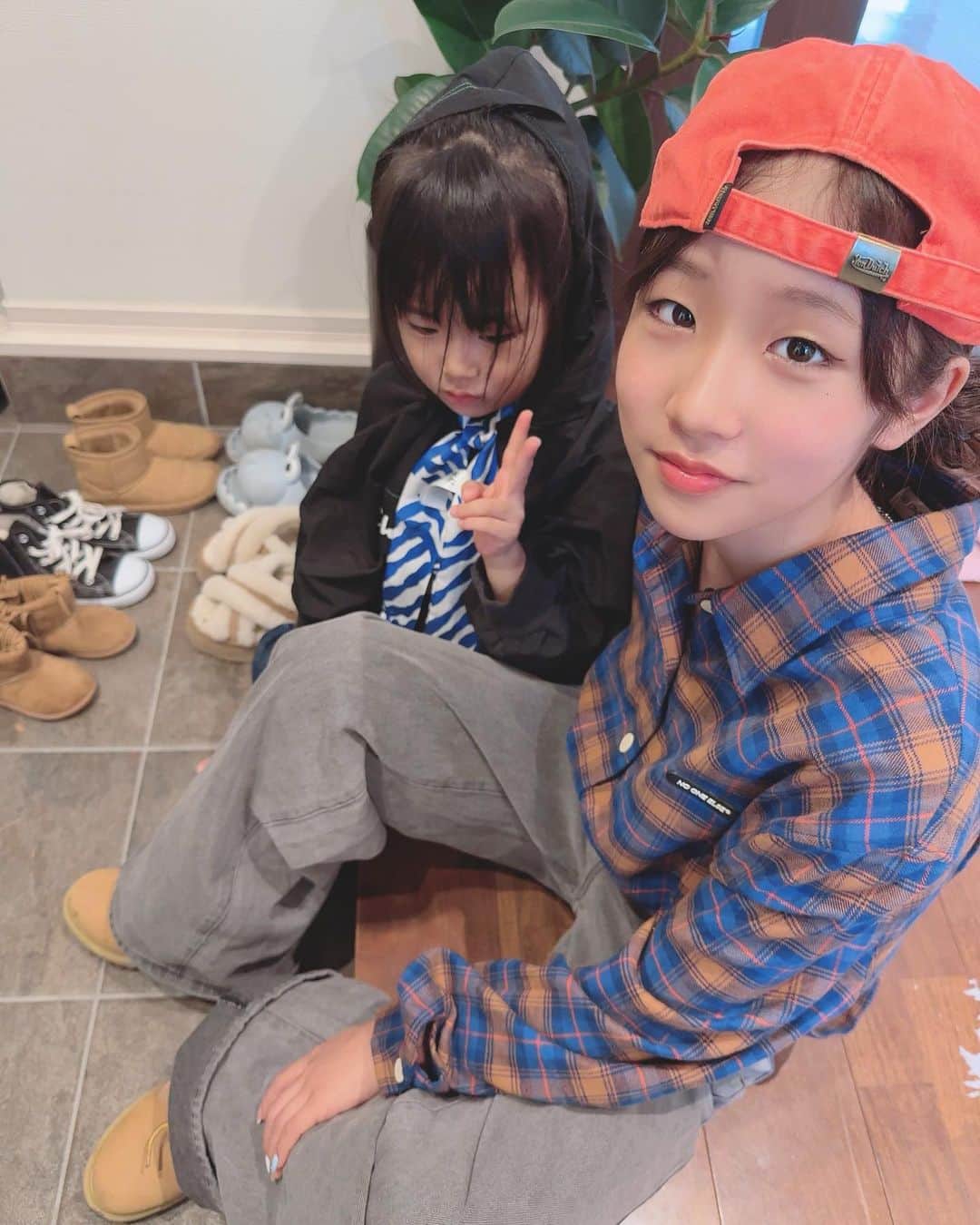 娘のインスタグラム：「後でTikTokあげるヨ💃」