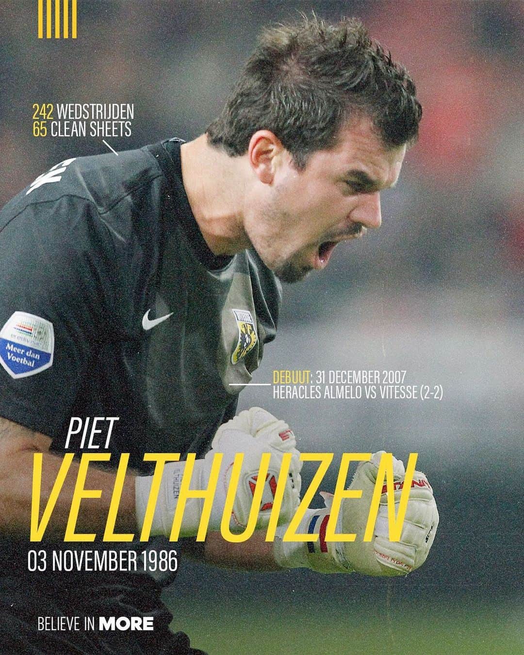 フィテッセさんのインスタグラム写真 - (フィテッセInstagram)「Piet, geniet van je dag! 🧤🥳  #Vitesse」11月3日 17時08分 - mijnvitesse