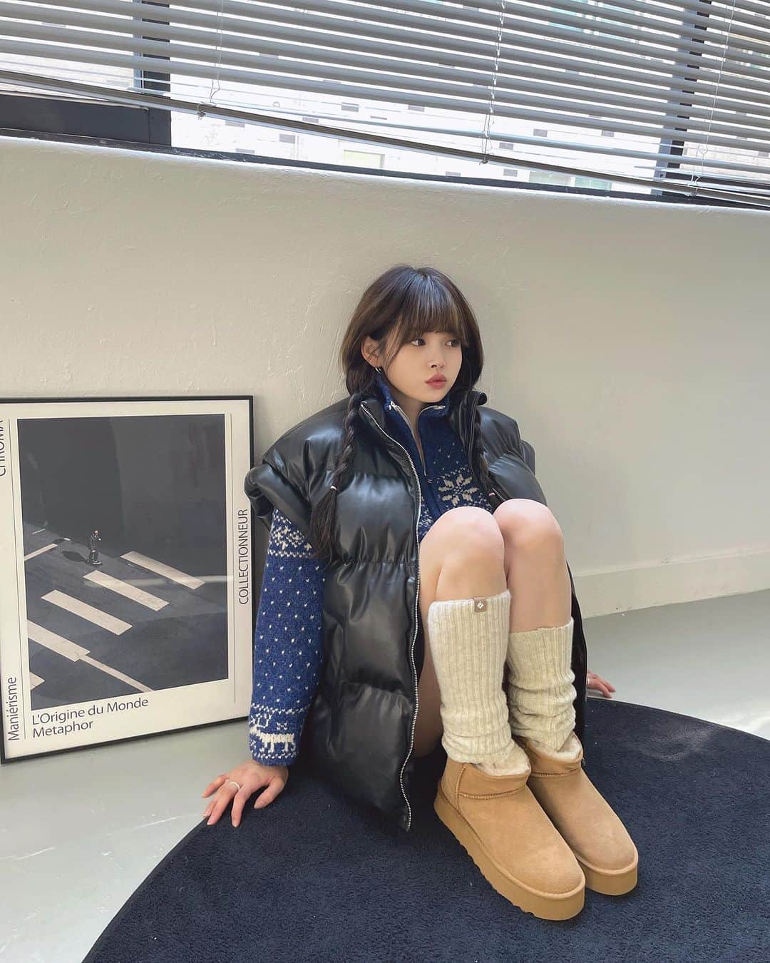 Yoonbitnaのインスタグラム：「🫶🏻독감주사 맞으세요 다들🫶🏻」