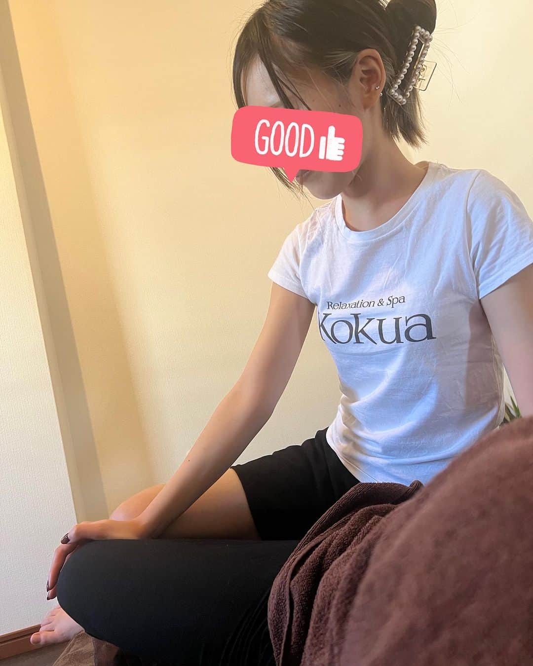 のインスタグラム：「【白咲すず】 ストレッチ講習しましたー こんなに華奢なのに技術がしっかりしていて 驚きました❣️ 新しい技を受けたい方は是非 来てくださいね 今夜は遅くまで居ますよ💕 ご予約お待ちしておりますー ☎︎07084061415  #メンズマッサージ#メンズリラクゼーション#メンズ脱毛#恵比寿マッサージ#恵比寿」