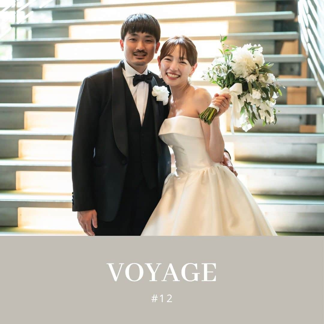 シャングリ・ラ ホテル 東京 ヘブンリーウエディングのインスタグラム：「@grandhyatttokyo_wedding VOYAGE 12 ——————————————— 新たなる人生へと漕ぎ出す おふたりの船出に かぎりない幸福の祈りを込めて ———————————————  📸 @tokyo_laviephotography @yuki_photography 💐@uiflorist @natsumi_sasaki_ui 💄@sashu.armonia 👗@lesnocesweddingdress  #グランドハイアット東京 #グランドハイアット東京ウェディング #グラハイ花嫁 #grandhyatttokyowedding」