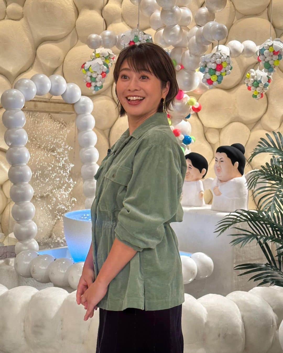 久保田直子さんのインスタグラム写真 - (久保田直子Instagram)「お久しぶりです！ 連休、いかがお過ごしでしょうか？ 今夜は#かりそめ天国 2HSP😊 大好評！たまご🥚料理に… #かりそめステーション #ステーション天国 ステーション一門への道…🚃  やっぱりかりそめの放送があると嬉しい☺️です！お時間ありましたらぜひ〜  トップス＆スカート @nombreimpair  ピアス　@rapiecage.rc  ヘアメイク @ka0000528  @hairmake__kaunaloa  スタイリング　@aoniconico」11月3日 18時07分 - naoko_kubota_ex