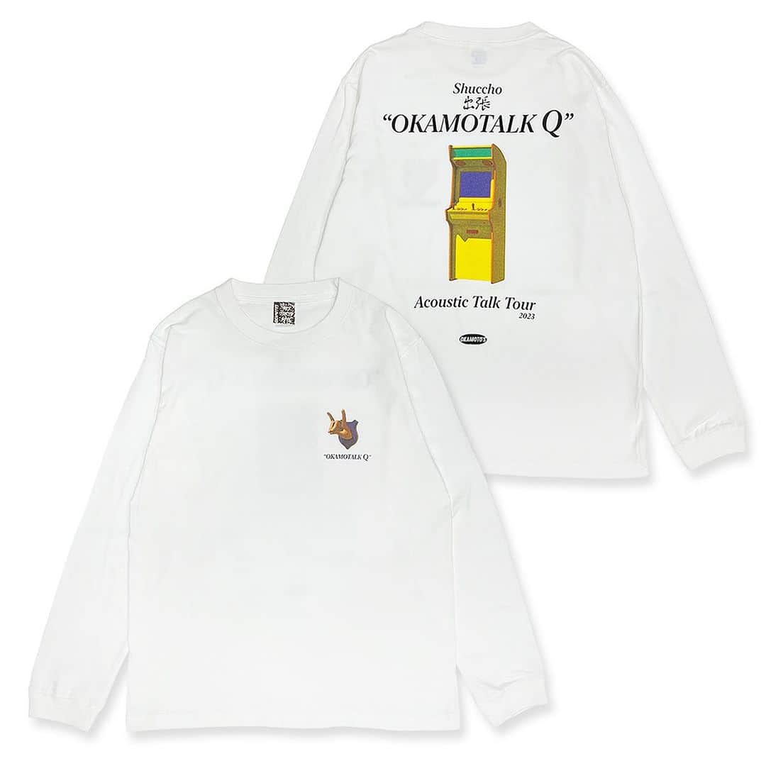 のインスタグラム：「. ＝＝＝＝＝＝＝＝＝＝ ✨GOODS販売決定✨ ＝＝＝＝＝＝＝＝＝＝ 11月10日(金)TOKYO FMホールより開催 『出張！オカモトーク Acoustic/Talk Tour 2023-2024』  グッズ解禁＆通販販売開始！  「オカモトークQ」にて募集した 迷言もステッカーとして登場✨  ▼ROCKET-EXPRESS https://www.rocket-exp.com/okamotos/」