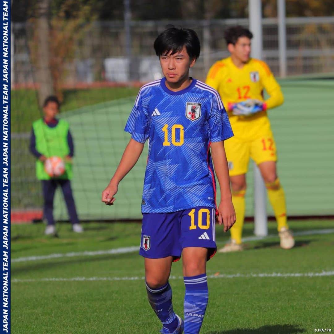 日本サッカー協会さんのインスタグラム写真 - (日本サッカー協会Instagram)「. 🔹U-15日本代表🔹 【2023.11.2 Match Report✍️】  バル・ド・マルヌ トーナメント2023第2戦は、U-15スイス代表と対戦🇯🇵⚔️🇨🇭 #吉田湊海 選手2ゴールの活躍もあり3-1で今大会初勝利を収めました！  詳しいレポートはプロフィールのJFA公式サイト『JFA.jp』から✍  #夢への勇気を #U15日本代表 #jfa #daihyo #サッカー日本代表 #サッカー #soccer #football #⚽」11月3日 18時34分 - japanfootballassociation