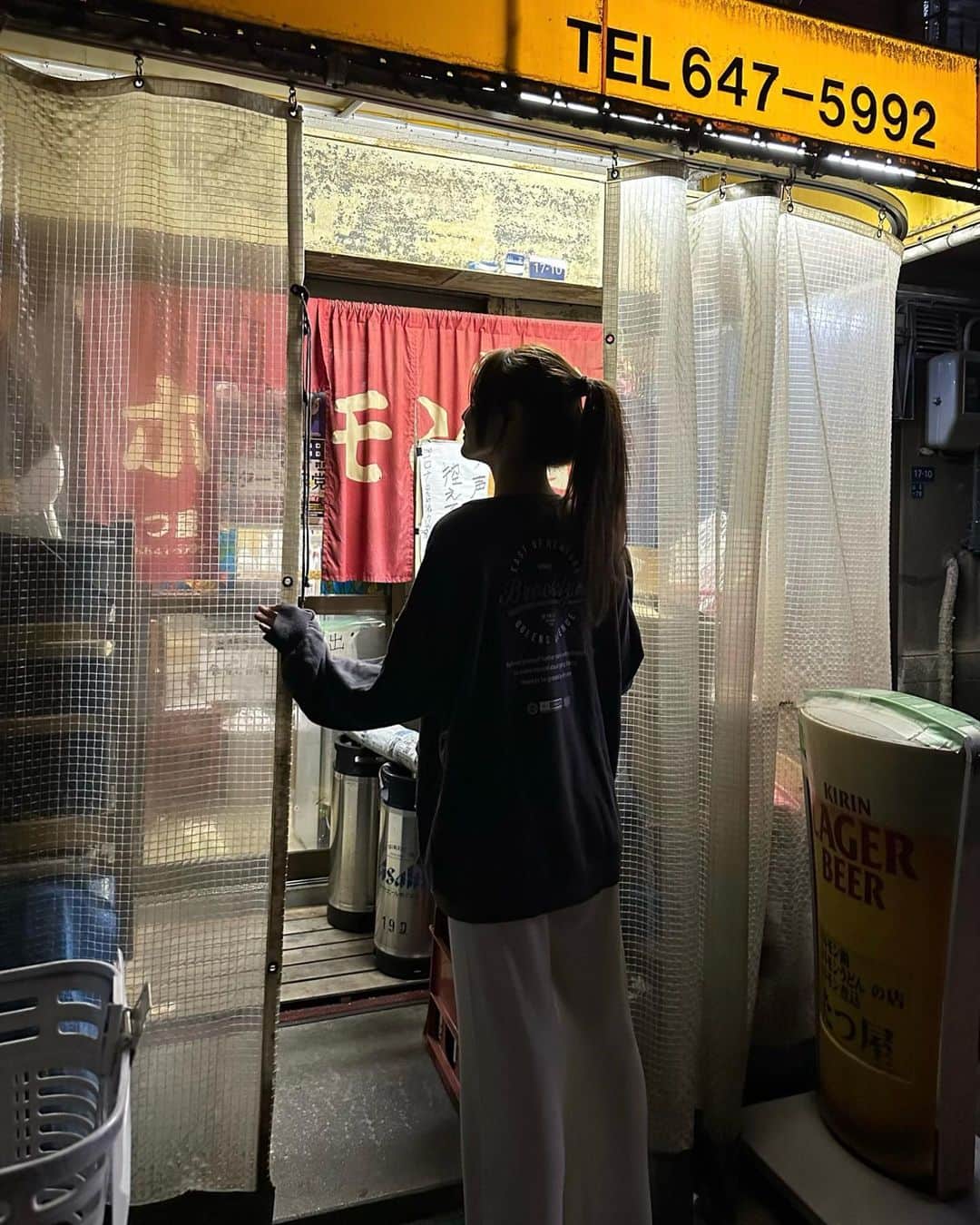 福吉真璃奈さんのインスタグラム写真 - (福吉真璃奈Instagram)「私の大好きなホルモン鍋屋さん！ 西成行ったら絶対食べて👺酔」11月3日 18時40分 - new_fukumari