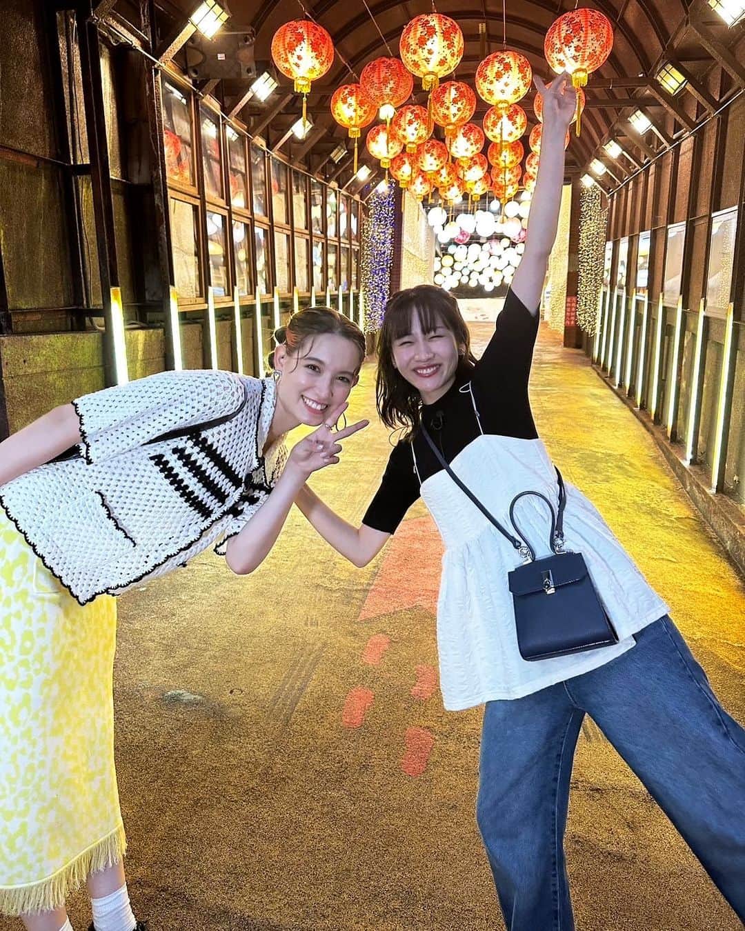 トラウデン直美のインスタグラム：「今朝のめざまし8見てくれましたか〜？✨  きっしーとの台湾旅、楽しかった🇹🇼♡ はじめての台湾、美味しいものがありすぎて食べすぎました笑」