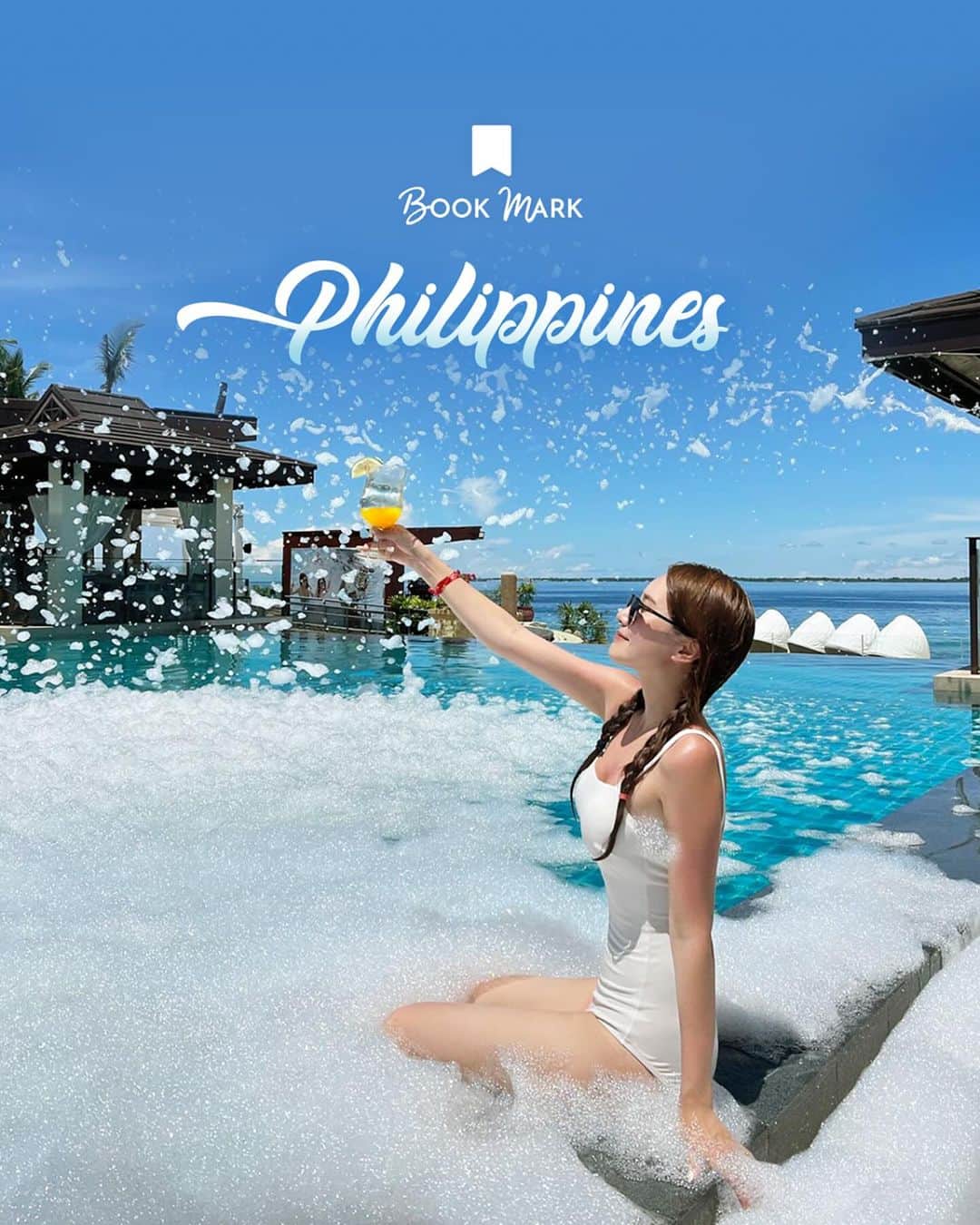 アシアナ航空日本地域公式アカウントのインスタグラム：「𝗢𝗭’𝘀 𝗕𝗢𝗢𝗞𝗠𝗔𝗥𝗞🛫フィリピン ホカンス  ┈┈┈┈┈┈┈┈┈┈ #アシアナ航空仁川乗り継ぎで世界各国に行こう！  夏よ！終わらないで！🏖️ すっかり秋ですが、過ぎていく夏が恋しい時 近くて暖かいフィリピンのホカンスに行ってください  🏨 バブルパーティーが開かれるセブのクリムゾン リゾート＆スパ  🏨 海の上で寝ているようなマニラのホテル H2O  🏨 かわいらしいデザートバーがあるSwissotel Clark   📷 @wearable._ @sejin._k @bling_beige  ┈┈┈┈┈┈┈┈┈┈   #アシアナ航空 #アシアナ #ASIANA #asianaair #asianaairline #OZ #Flyasiana #韓国 #korea #韓国旅行 #✈️"」