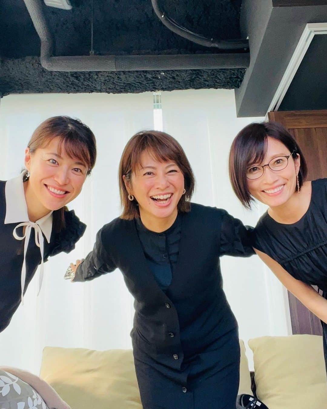 久保田直子さんのインスタグラム写真 - (久保田直子Instagram)「学生時代からの愉快なお仲間 京子さん @kyokokameiofficial  と、 きとさん @riekitou と〜🍵 数少ない貴重な友人です😚」11月3日 19時23分 - naoko_kubota_ex