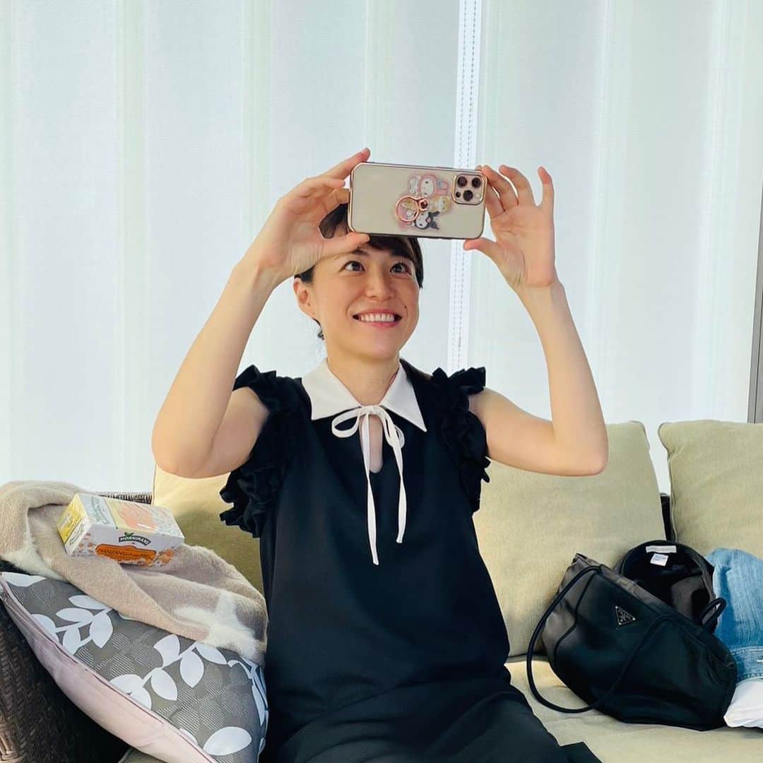 久保田直子さんのインスタグラム写真 - (久保田直子Instagram)「学生時代からの愉快なお仲間 京子さん @kyokokameiofficial  と、 きとさん @riekitou と〜🍵 数少ない貴重な友人です😚」11月3日 19時23分 - naoko_kubota_ex