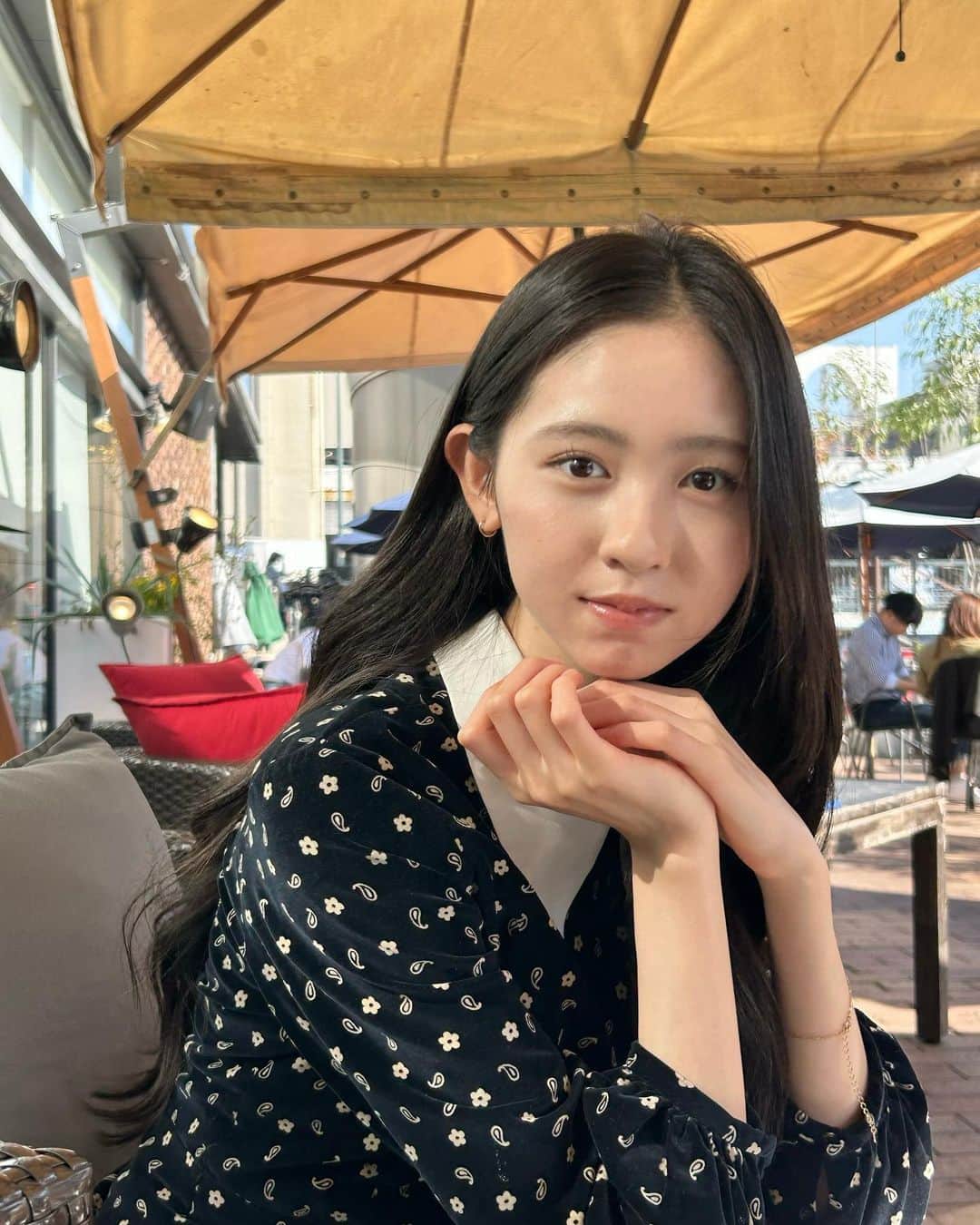 入江美沙希さんのインスタグラム写真 - (入江美沙希Instagram)「今日は久しぶりに父と母と3人でランチして楽しんできました🍽 ⁡ お天気が良かったからテラス席にしたの！ お外で食べると風が気持ちよくてご飯がより美味しく感じるな💭 ⁡ ⁡ ⁡ ⁡ ⁡ ⁡ ⁡ ⁡ ⁡ ⁡ ⁡ ⁡ ⁡ ⁡ ⁡ ⁡ ⁡ ⁡ ⁡ ⁡ ⁡ ⁡ ⁡ ⁡ ⁡  #カフェランチ#大阪ランチ#みさきのしふくすたいる#秋トップス#秋服#秋コーデ#秋ファッション#ワンピースコーデ#韓国へア#韓国へアアレンジ#ヨシンモリ#前髪なし#ガーリーコーデ#ガーリーファッション#ガーリーヘア#ガーリーヘアアレンジ#フレンチガーリー#フレンチガーリーコーデ#フレンチガーリーヘア#韓国コーデ#韓国ファッション#高校生#06#jk2#jk#Japan」11月3日 19時25分 - irie_misaki_official