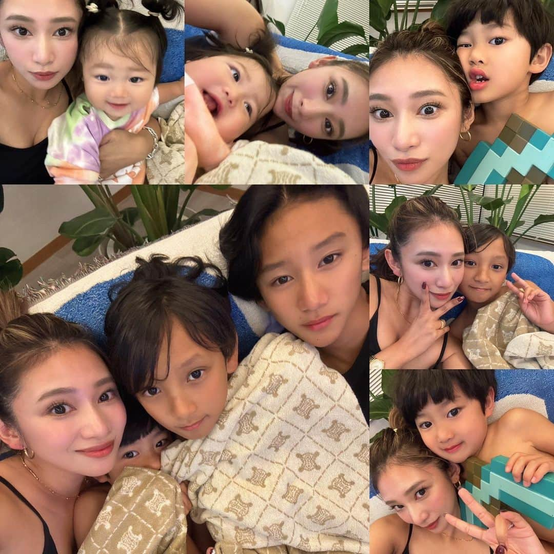 新井ニーニャさんのインスタグラム写真 - (新井ニーニャInstagram)「.  三連休スタート🫶❤️‍🔥❤️‍🔥❤️‍🔥❤️‍🔥❤️‍🔥  #4児ママ #4児ママの日常 #4人のママ #4人育児 #4人きょうだい #4人兄弟 #4人兄妹 #4兄弟 #4兄妹 #4兄弟ママ #6人家族 #男3人女1人」11月3日 19時44分 - 22nina77