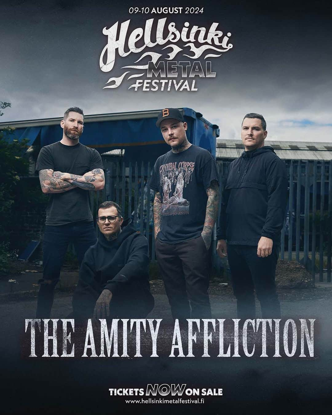 The Amity Afflictionさんのインスタグラム写真 - (The Amity AfflictionInstagram)「Fuck yeah @hellsinkimetalfestival see you next year!」11月3日 19時57分 - theamityaffliction