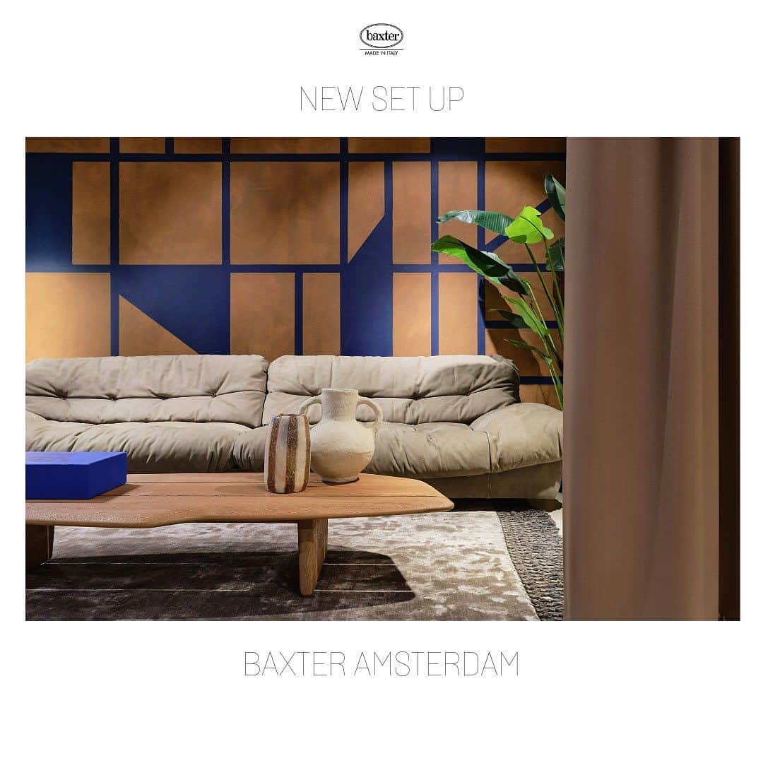 Baxterさんのインスタグラム写真 - (BaxterInstagram)「We are thrilled to share images of the new Baxter Amsterdam setup, a celebration of the first color mood presented with our new 2023 collection. The undisputed protagonist of this fascinating composition is the electric blue color. This vibrant nuance, successfully combined with black and honey, creates an exclusive and sophisticated atmosphere that immediately conquers those who cross the threshold of the showroom.   Ph. @spacecontentstudio   Baxter Amsterdam, Willemsparkweg 10, 1071 HD, Amsterdam (NL) info@amsterdam.baxter.it  #baxtermadeinitaly #amsterdam #netherlands #moodbook2023 #leather #design #interiordesign #madeinitaly #italy #luxury #interior #collection2023 #newcollection」11月3日 19時57分 - baxtermadeinitaly