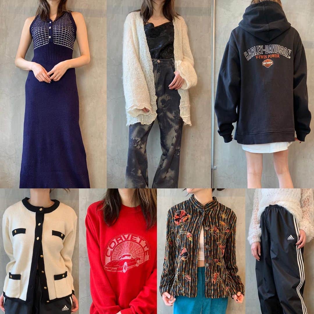 birthdeathのインスタグラム：「🌙We have updated our online store🌙  オンラインストアに新着アイテムを9点アップしました！  当店オンラインストアはプロフィール欄のURLよりご覧いただけます。  オンライン掲載商品は実店舗でもご試着可能です。  商品のご質問等は当店メールアドレス info@birthdeath-tokyo.com まで、お気軽にご連絡下さいませ。  #birthdeath #vintage #vintageshop #shibuya」