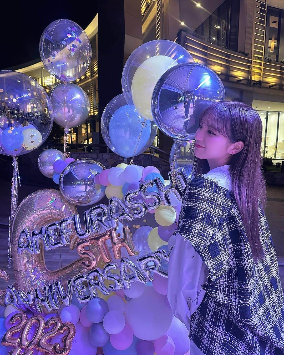 愛来さんのインスタグラム写真 - (愛来Instagram)「☁︎ AMEFURASSHI5周年を迎えました！  いつもいつも本当にありがとう😌感謝の気持ちでいっぱいです。  これからもよろしくお願いします！   #AMEFURASSHI #5周年 #市川優月 #小島はな #鈴木萌花 #愛来」11月3日 20時15分 - amefurasshi_aira_official_