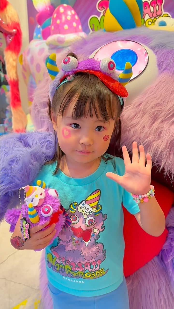 KAWAII MONSTER CAFEのインスタグラム：「Little Choppy's monsters.😈✨  リトルチョッピーモンスターズ💞💫💞💫  #japan#tokyo#harajuku#tokyotrip#tokyotravel#ハロウィンイベント#popup#6dokidoki#decora#harajukugirls#japanesegirl #harajukufashion#hapajukufood#takeshitastreet#竹下通り#原宿メイク」