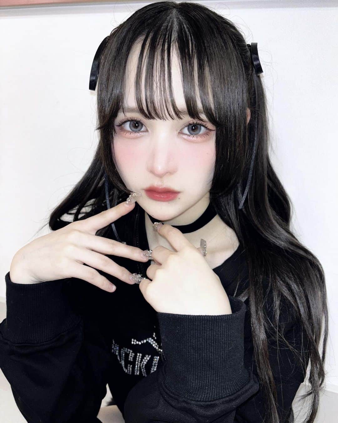 池田菜々（ななちゃむ ）のインスタグラム：「🎀⋆⁺₊˚」