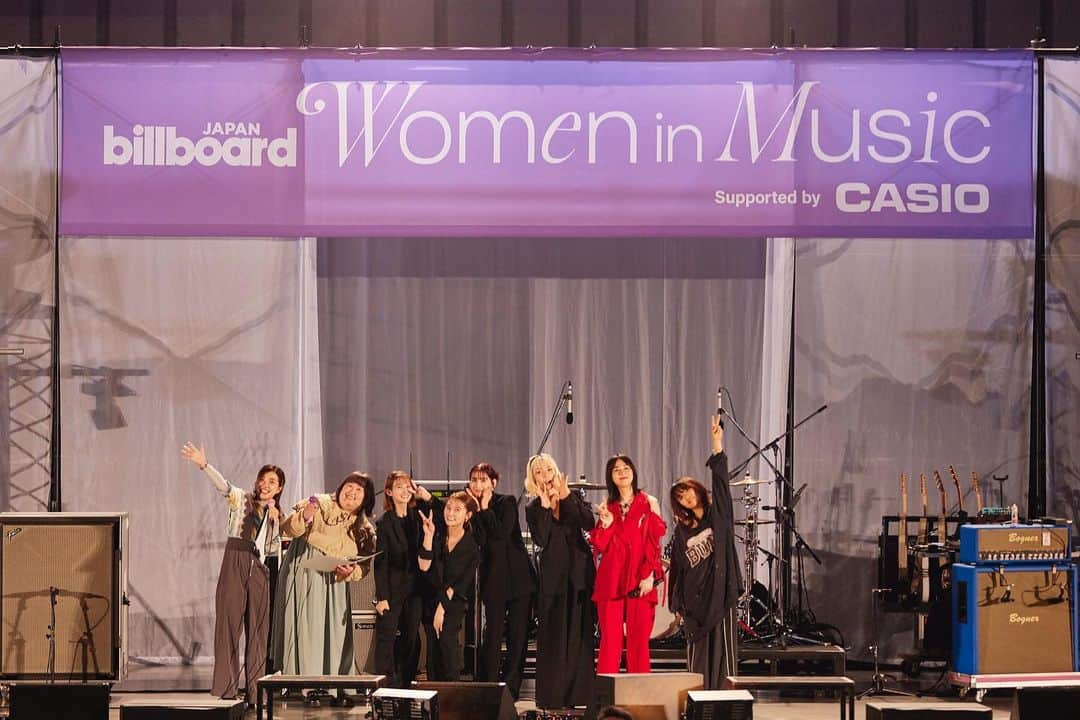 ビルボード・ジャパンのインスタグラム：「祝・日比谷野音100周年 Billboard JAPAN Women In Music vol. 1 Supported by CASIO   終演しました🎉 多くの人々をエンパワーしてきたアーティスト3組が、今年100周年を迎えた日比谷野音で熱いパフォーマンスを披露してくれました！   SCANDALさん、にしなさん、のんさん、そしてMCを務めてくださった3時のヒロインの福田麻貴さん、かなでさん、ありがとうございました✨   次回は2024年2月8日、TOKYO DOME CITY HALLにてお会いしましょう！   ▼詳細 https://www.billboard-japan.com/wim/   #bbjwim #billboardjapan  Photo：興梠真穂 @maho_korogi」