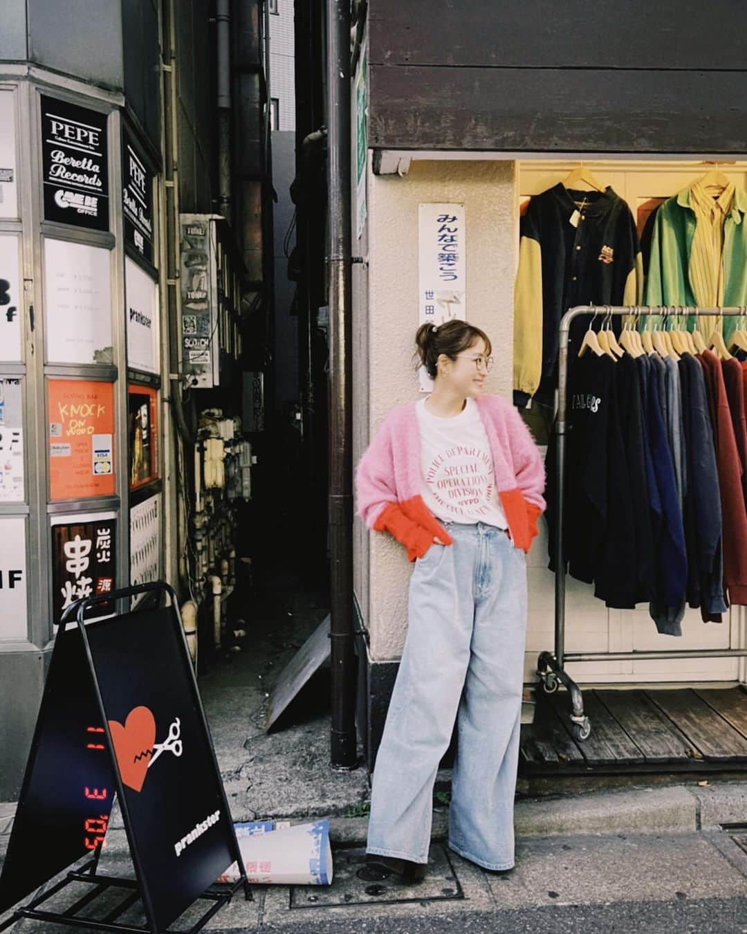 鈴木奈々のインスタグラム：「下北沢楽しかった🩵🩵」