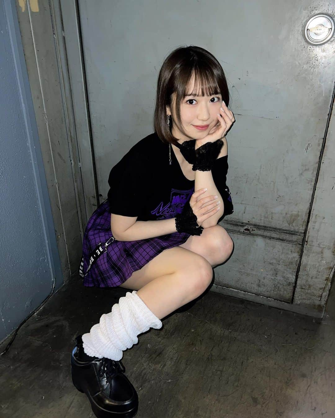 野中美希のインスタグラム：「ツアーパシフィコ横浜公演 Thank you🖤 . #helloproject#morningmusume23#モーニング娘#モーニング娘23#野中美希#ちぇる」