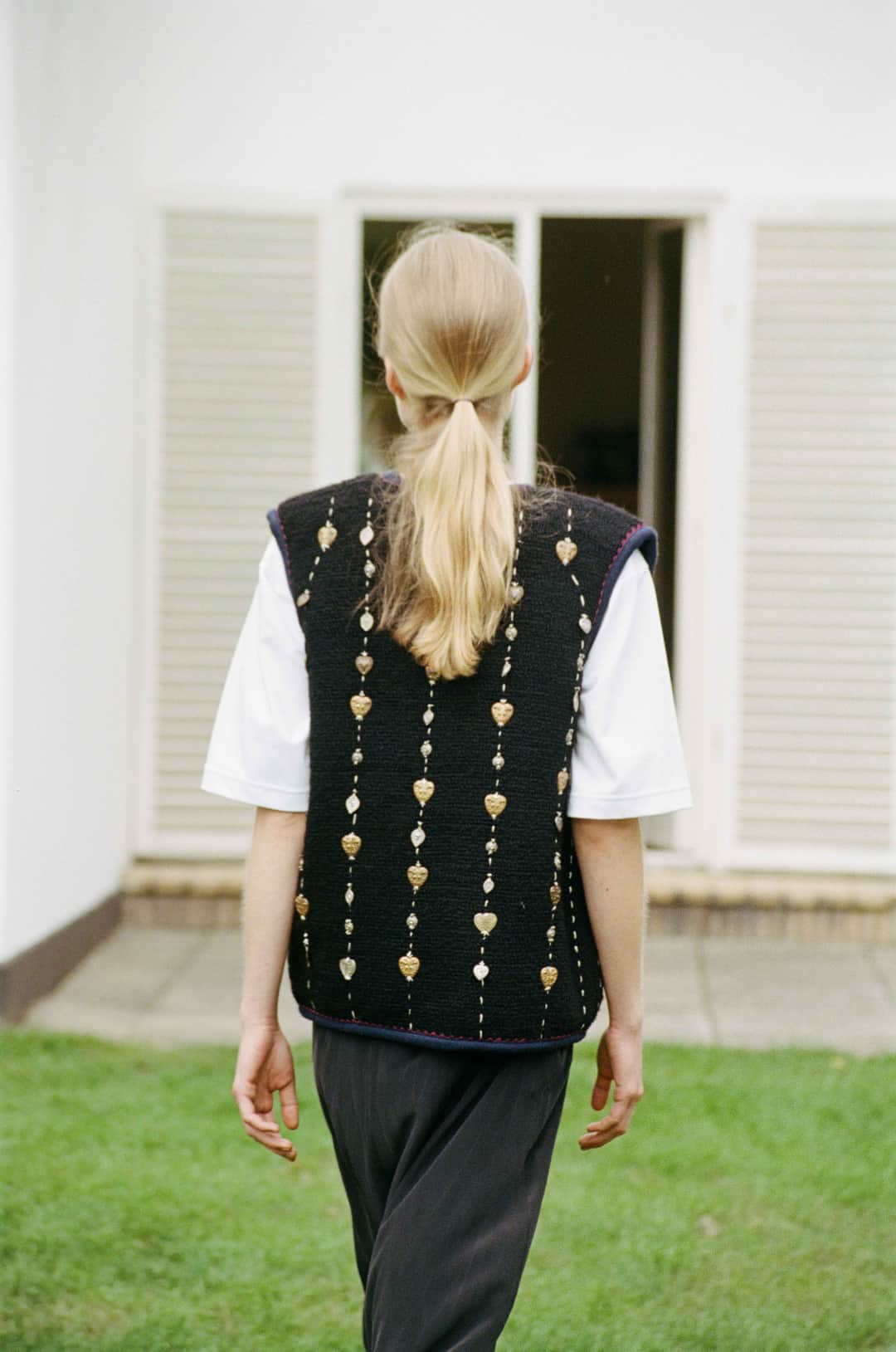 シー ニューヨークのインスタグラム：「In love with the Betina beaded vest ♥️​​​​​​​​ #seanewyork」
