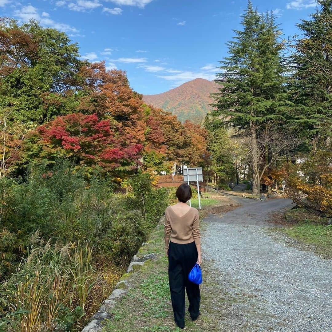 辺見えみりさんのインスタグラム写真 - (辺見えみりInstagram)「秋🍂 でもまだ暑いですね…」11月3日 21時22分 - emiri_hemmi