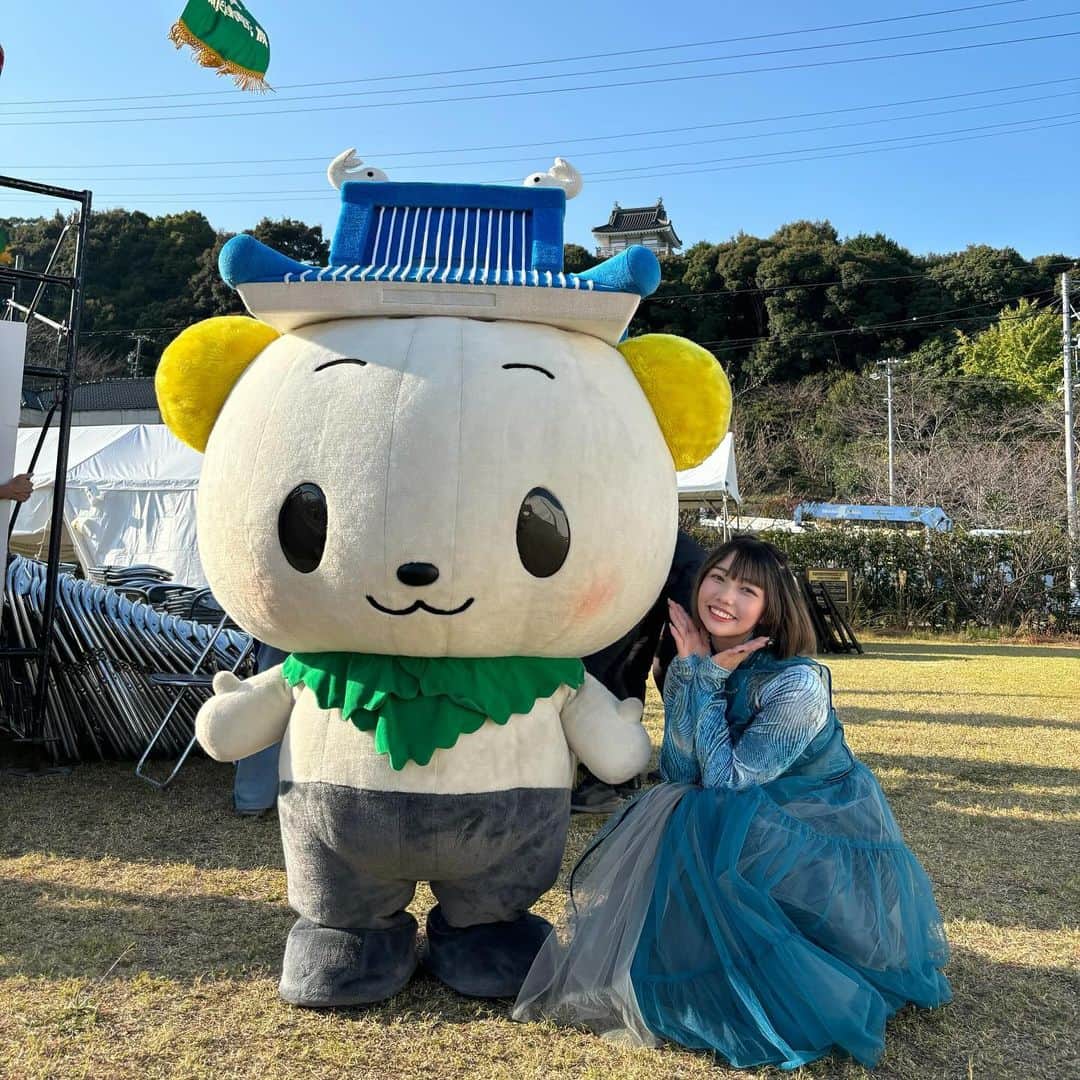 ひかりんちょのインスタグラム：「改めまして本日から吉田町の広報大使に就任しましたひかりんちょです❕🩵 私の出身地である吉田町の魅力を伝えていきたいと思います‼️🩵 とりあえず可愛すぎるよし吉見てほしい🥹🥹🥹🥹🥹🥹」