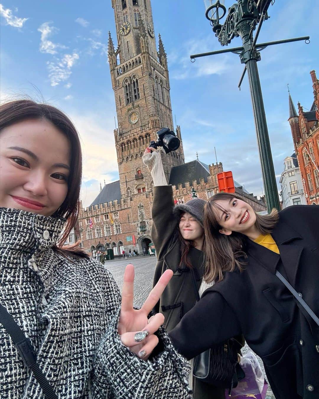 由布菜月さんのインスタグラム写真 - (由布菜月Instagram)「. 楽しかったヨーロッパ旅行🇫🇷🇧🇪🇳🇱 初めて友達が遊びにきてくれて本当に嬉しかった！ありがとう2人🫶💕 3人でのYouTubeもUPしたのでぜひ☺️ .」11月3日 21時43分 - yufudayo