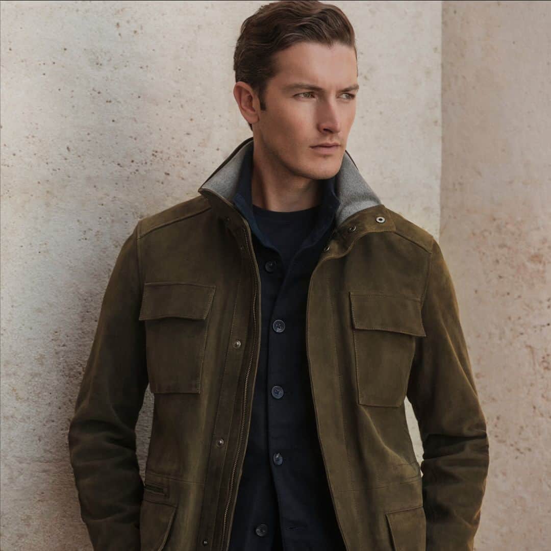 ハケットのインスタグラム：「Bring a differential style to your wardrobe with our Savile Row collection. The most premium line within the Hackett range.  #HackettLondon #HowToHackett」