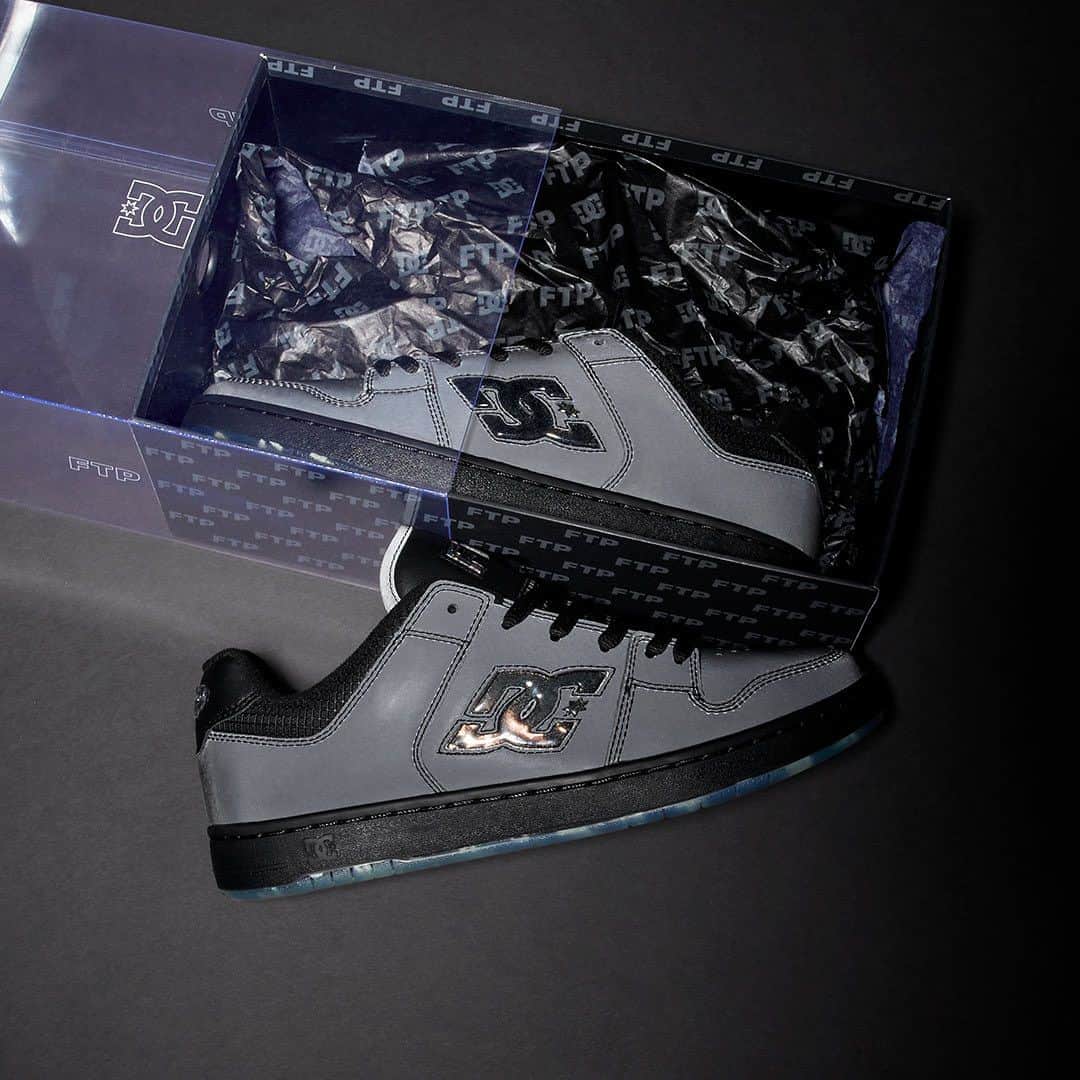 のインスタグラム：「@FTP x DC 🤝  Dropping tomorrow, November 4th at 12pm PDT.   Available on FTP.ORG and at DCSHOES.COM/FTP 👈  Manteca 4 features 3M reflective logos 👀  #FTPxDC」