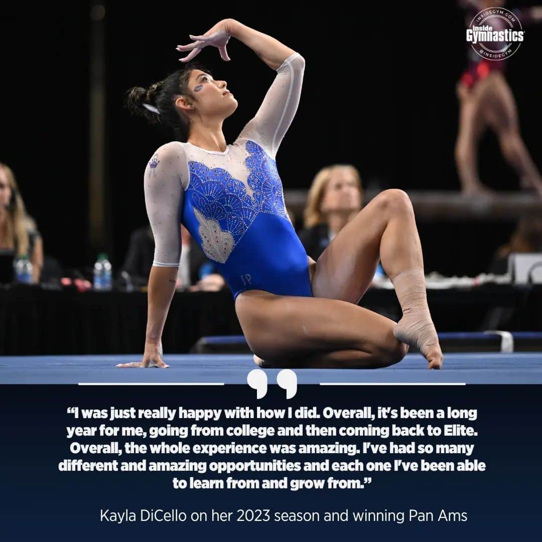 Inside Gymnasticsさんのインスタグラム写真 - (Inside GymnasticsInstagram)「➡️ We sat down with Pan American Games All-Around gold medalist Kayla DiCello on Thursday! Look for the all new interview coming next week to InsideGym.com!!  📸 Lloyd Smith for Inside Gymnastics   #gymnastics #insidegym #interview」11月4日 7時45分 - insidegym